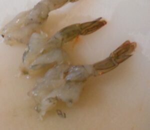 Langostinos al curry